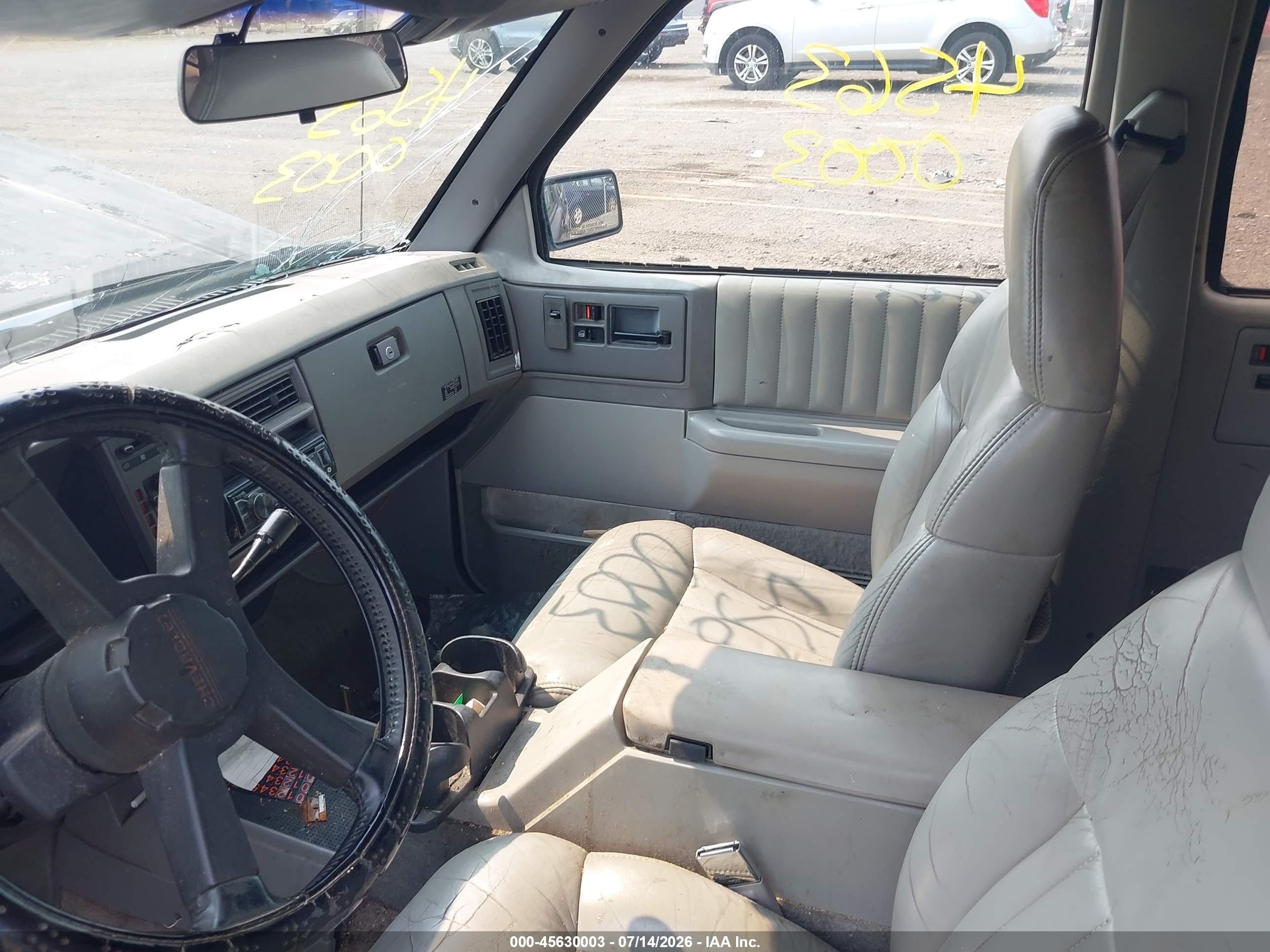 1994 Chevrolet Blazer S10 Black vin: 1GNDT13W5R0158059