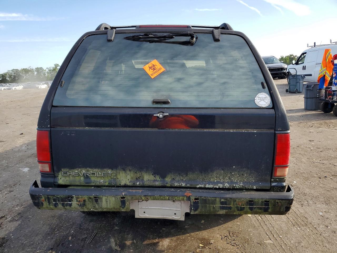 1994 Chevrolet Blazer K1500 Черный vin: 1GNDT13W6R2106069
