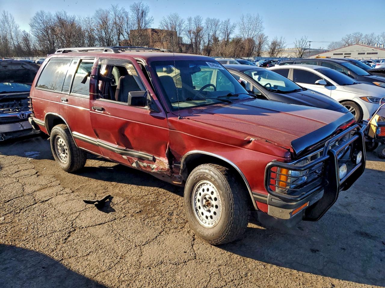 1994 Chevrolet Blazer S10 Red vin: 1GNDT13W6R2141744