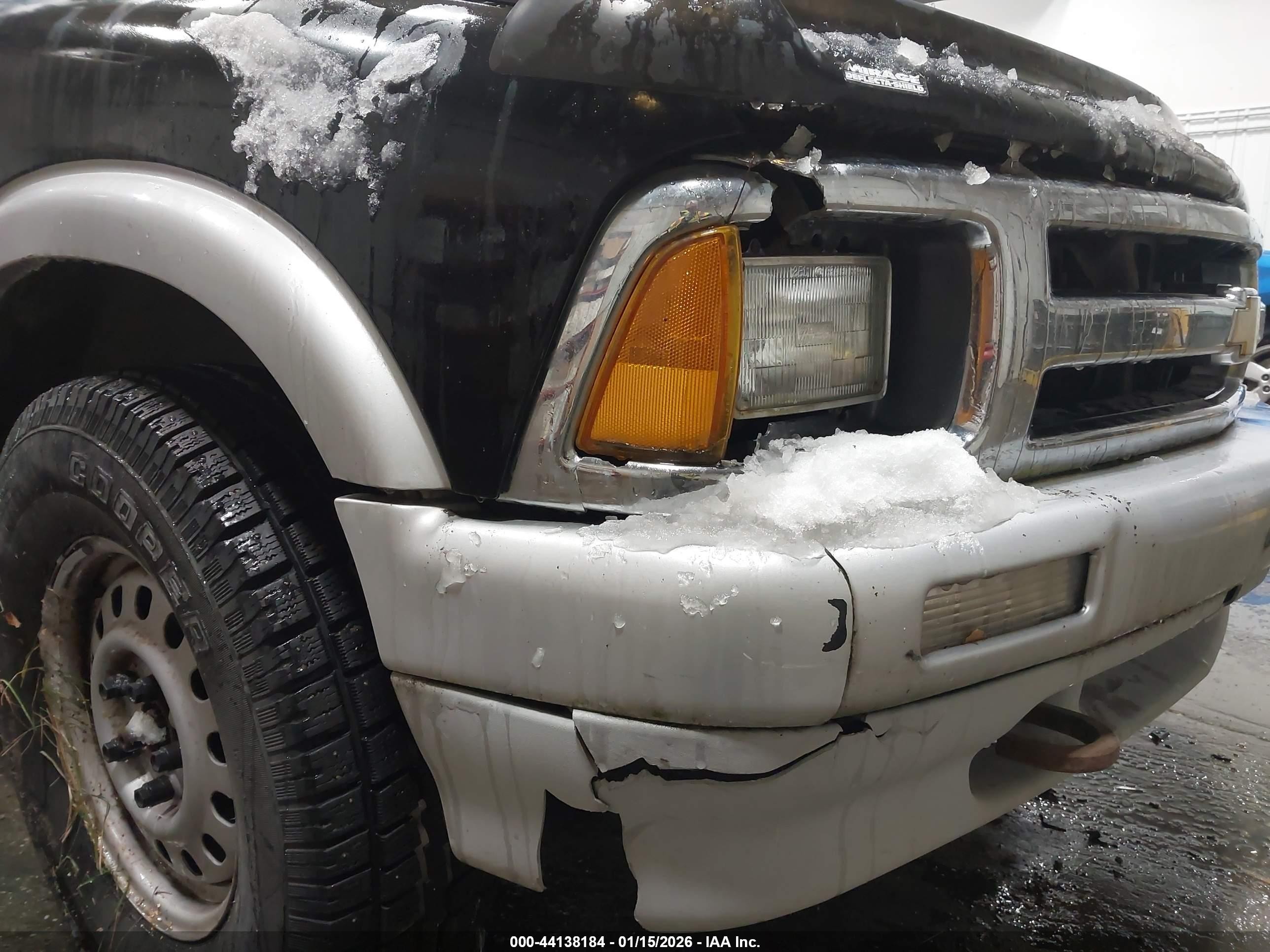 1995 Chevrolet Blazer   Черный vin: 1GNDT13W6S2109186