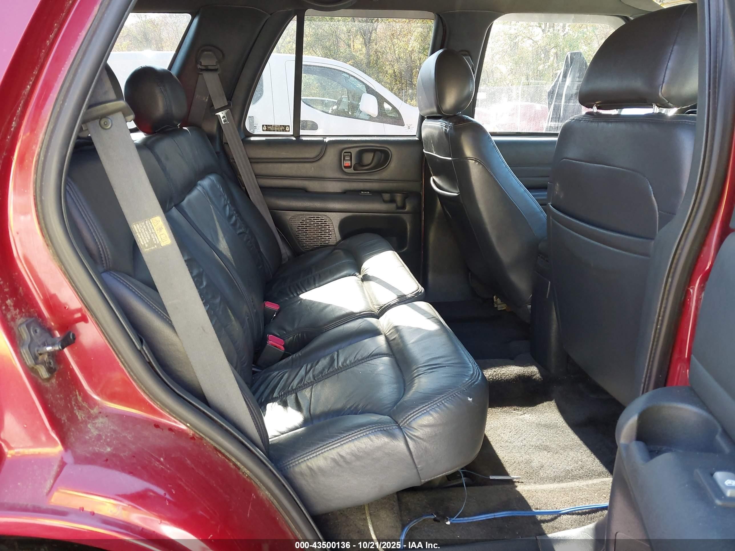 2002 Chevrolet Blazer Ls Бордовый vin: 1GNDT13W72K105387