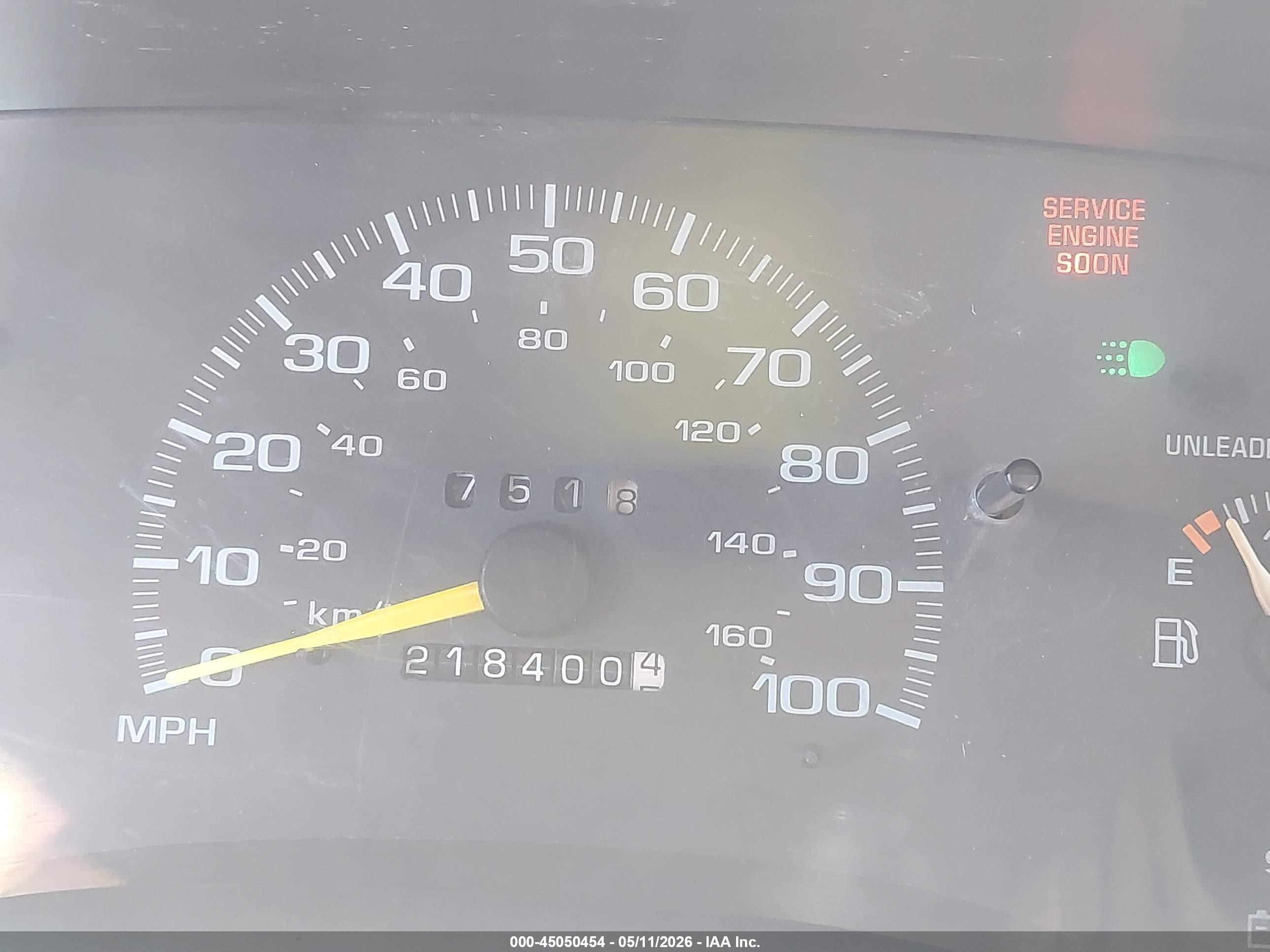 1997 Chevrolet Blazer Ls Green vin: 1GNDT13W7V2113333