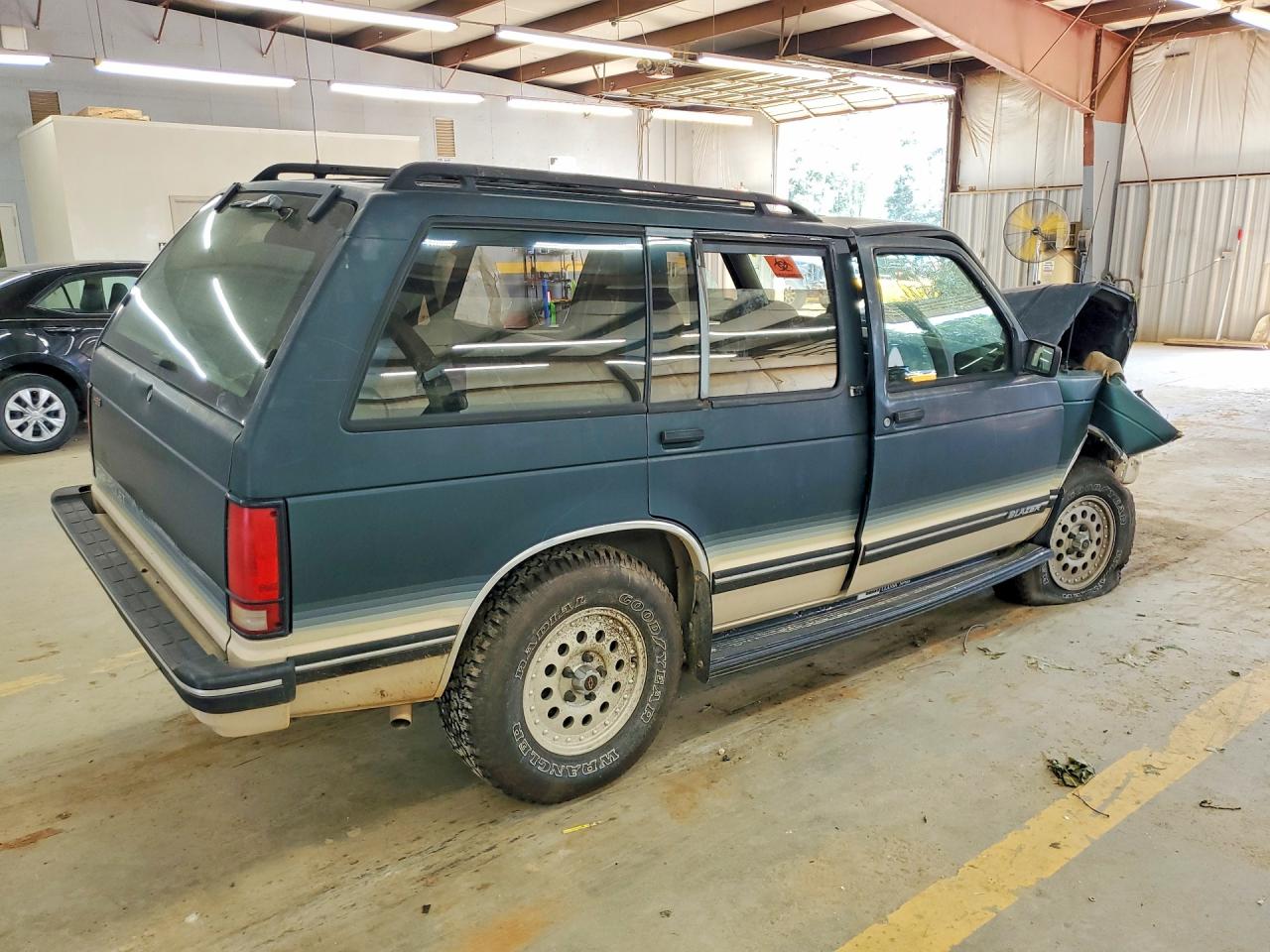 1993 Chevrolet Blazer S10 Green vin: 1GNDT13W8P2199576