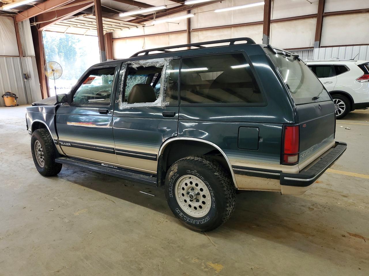 1993 Chevrolet Blazer S10 Green vin: 1GNDT13W8P2199576
