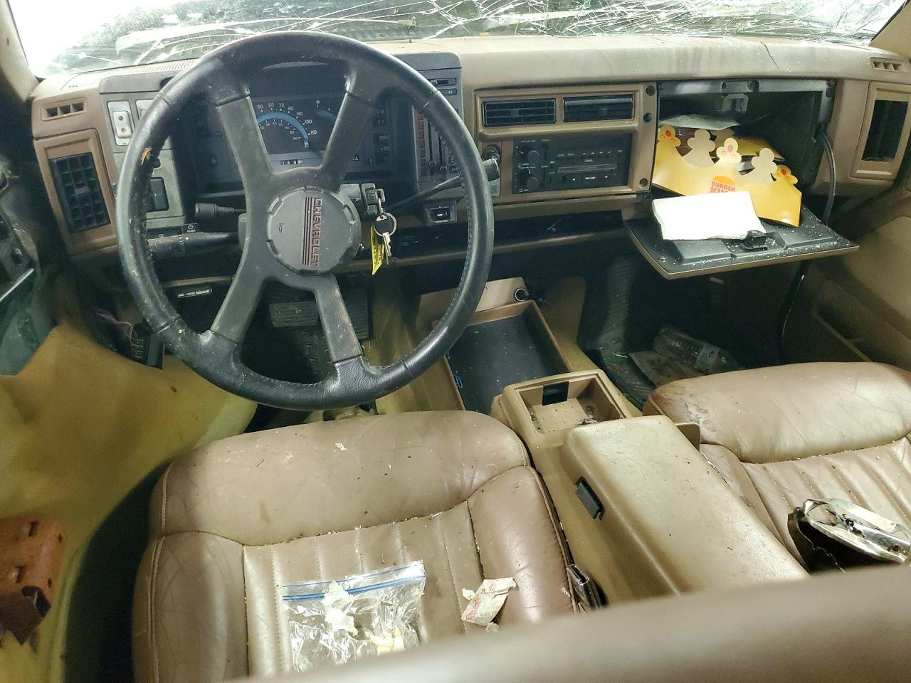 1993 Chevrolet Blazer S10 Green vin: 1GNDT13W8P2199576