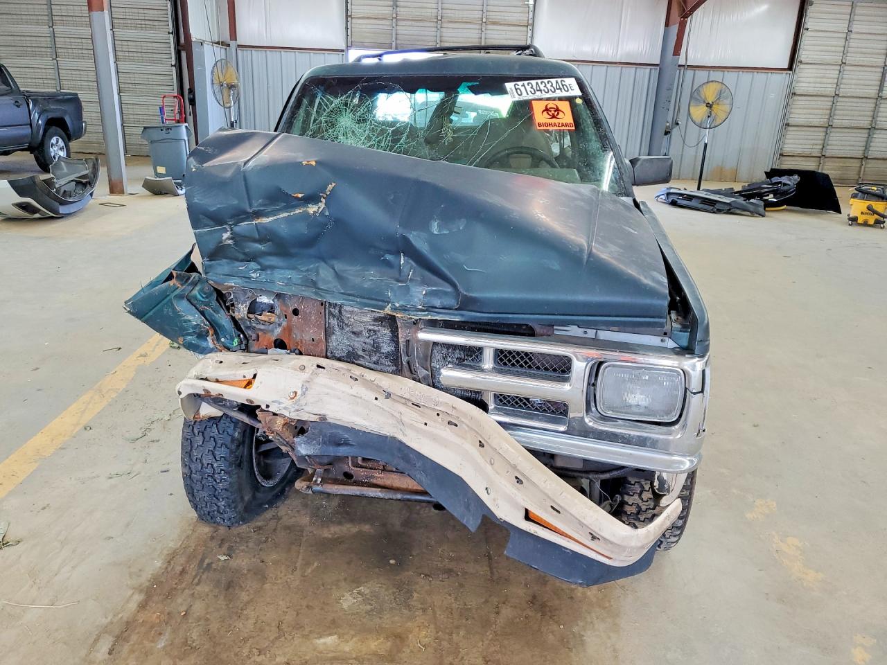 1993 Chevrolet Blazer S10 Green vin: 1GNDT13W8P2199576