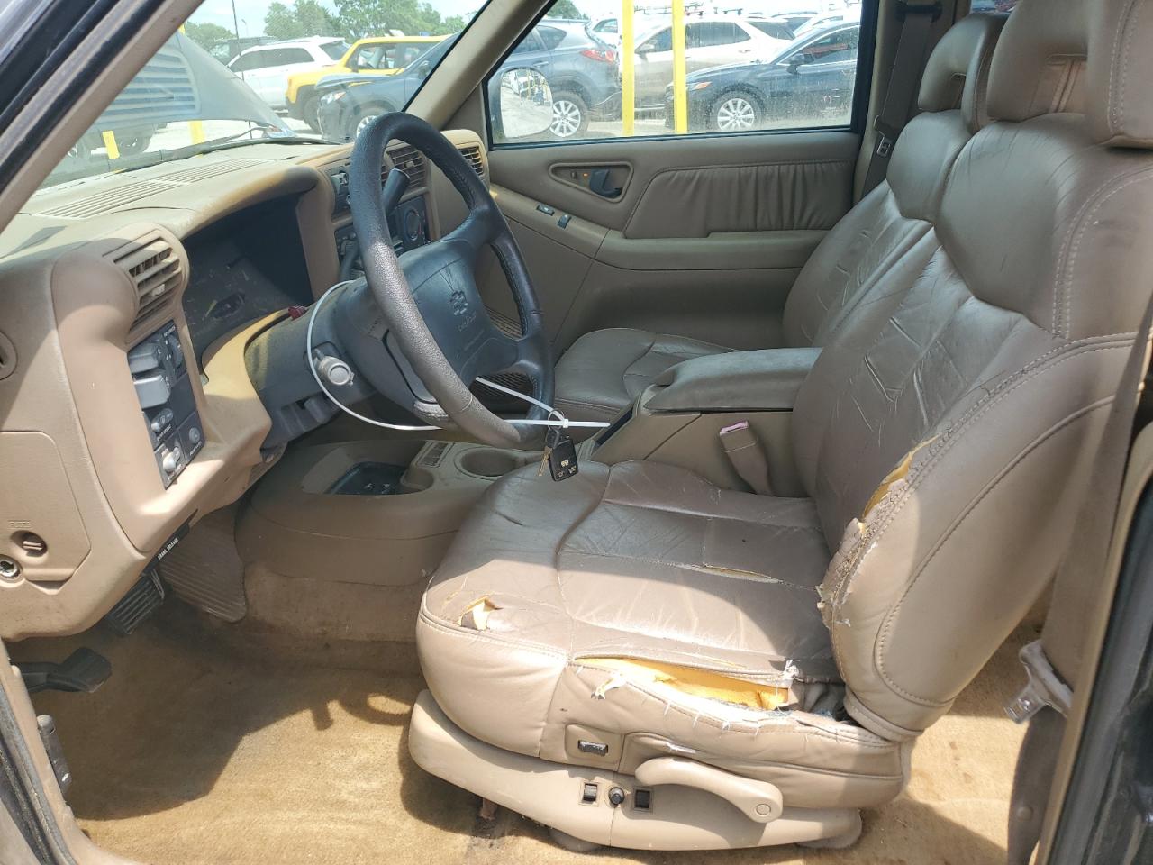 1996 Chevrolet Blazer Black vin: 1GNDT13W8T2222722