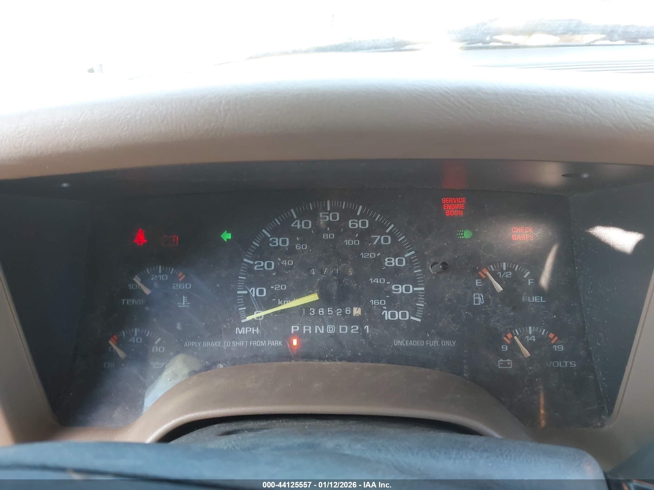 1996 Chevrolet Blazer   Gold vin: 1GNDT13W8T2247278