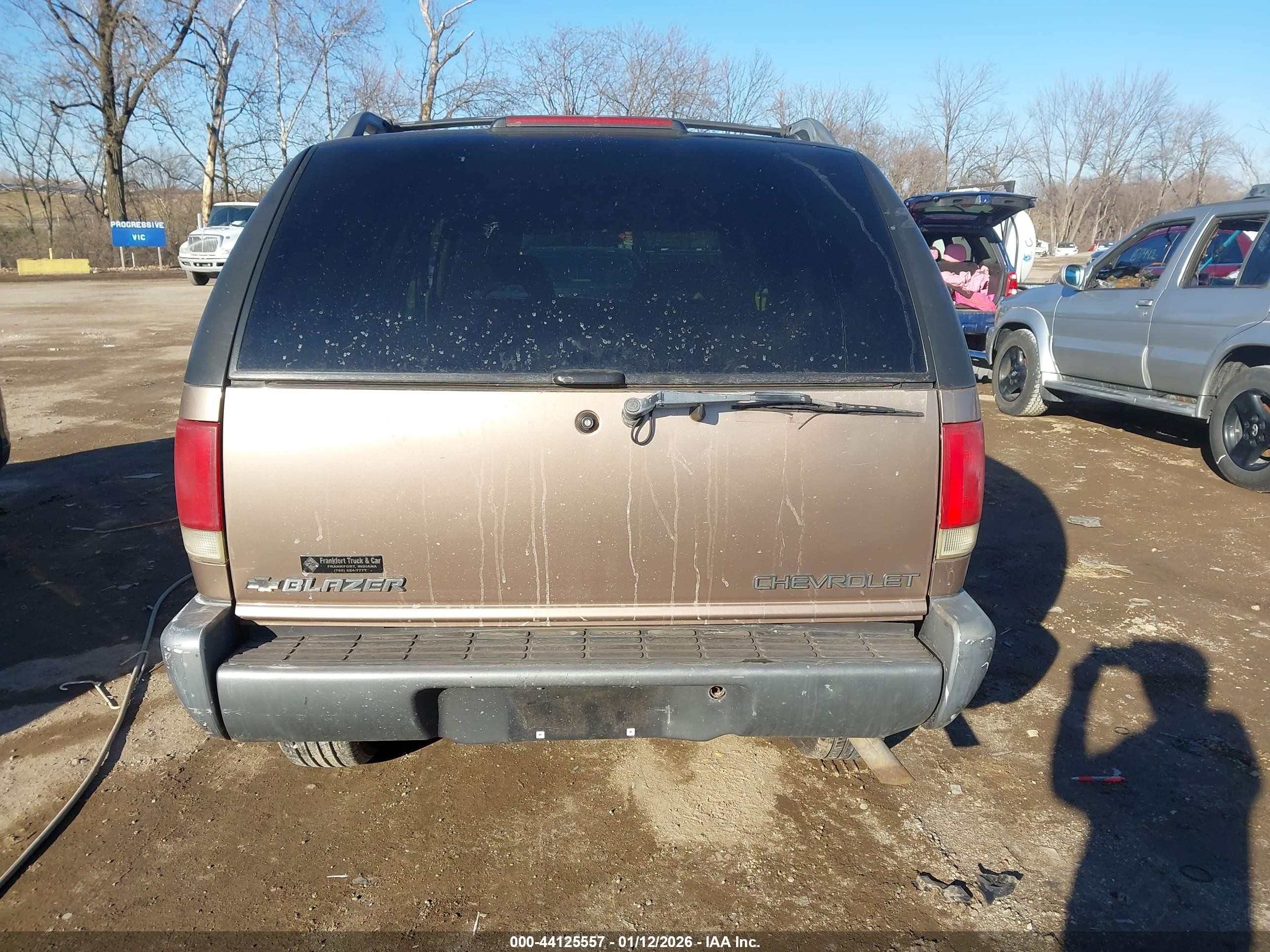 1996 Chevrolet Blazer   Gold vin: 1GNDT13W8T2247278
