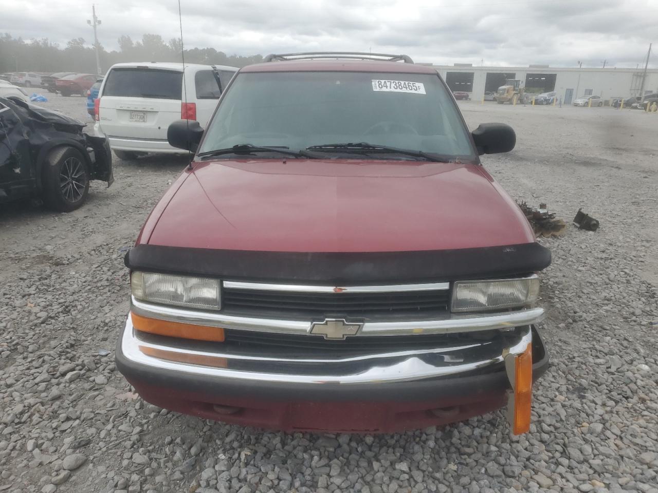 1999 Chevrolet Trailblaze Maroon vin: 1GNDT13W8XK214240