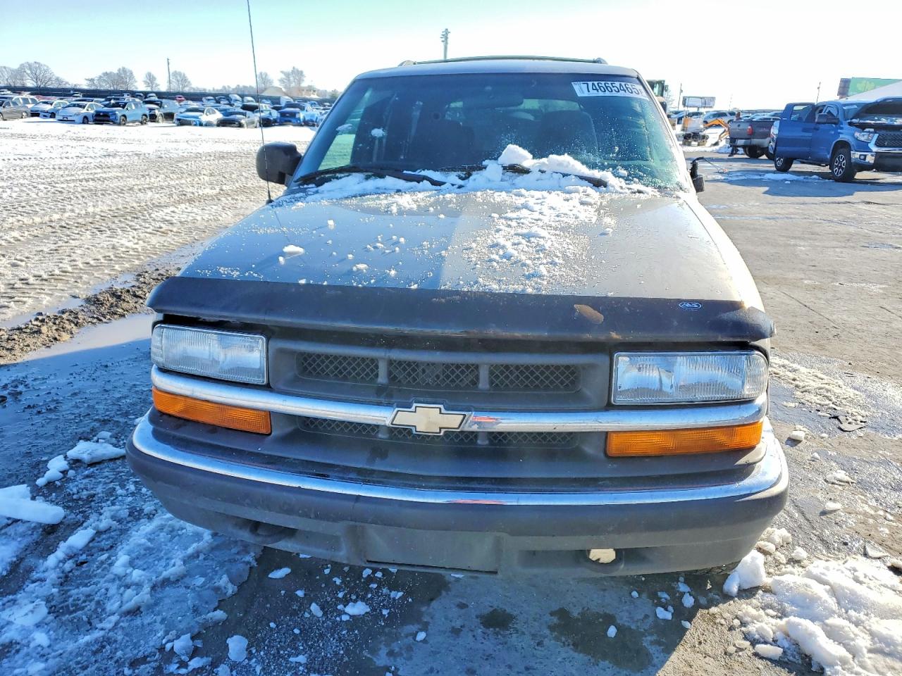 2001 Chevrolet Blazer Tan vin: 1GNDT13WX1K264368