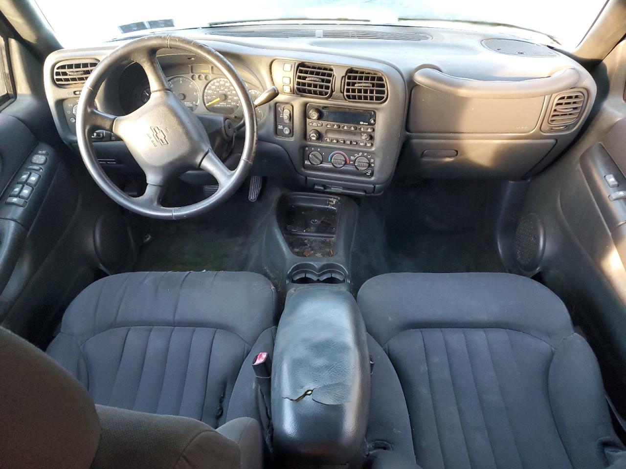 2003 Chevrolet Blazer Blue vin: 1GNDT13X33K128577