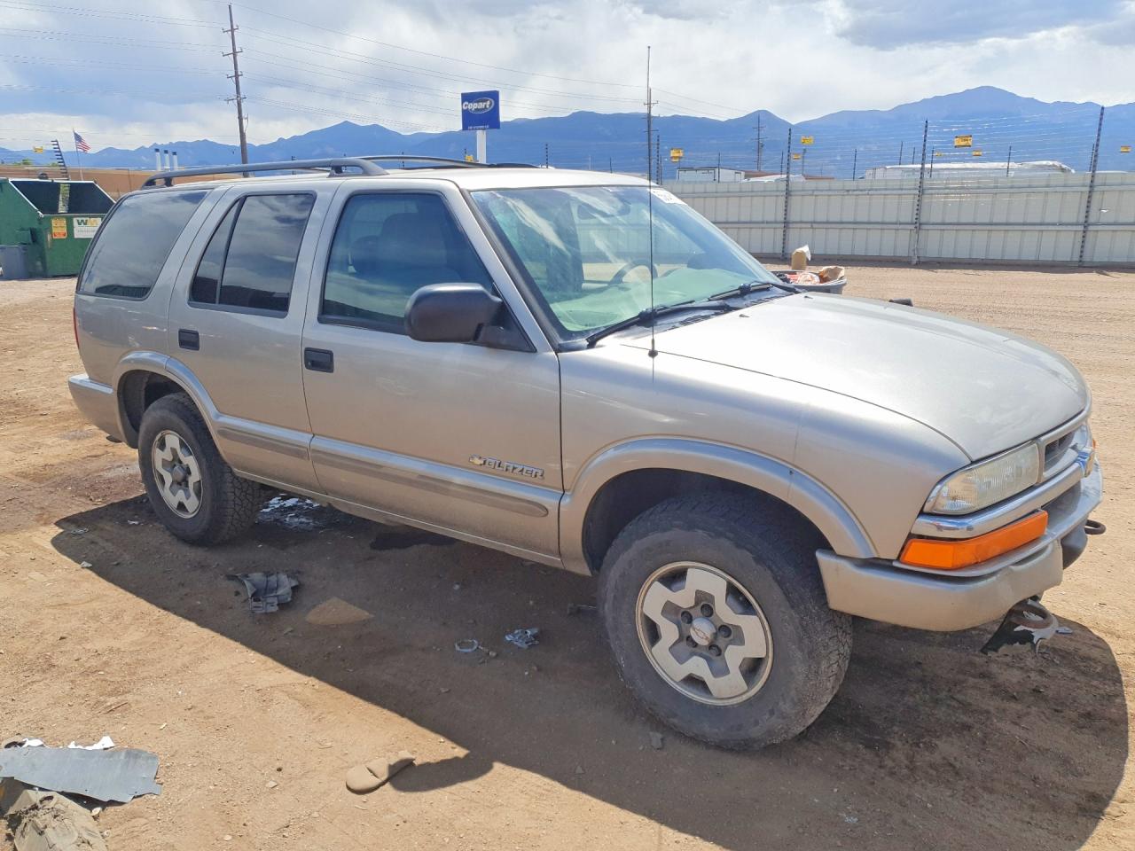 2004 Chevrolet Blazer Charcoal vin: 1GNDT13X34K164626
