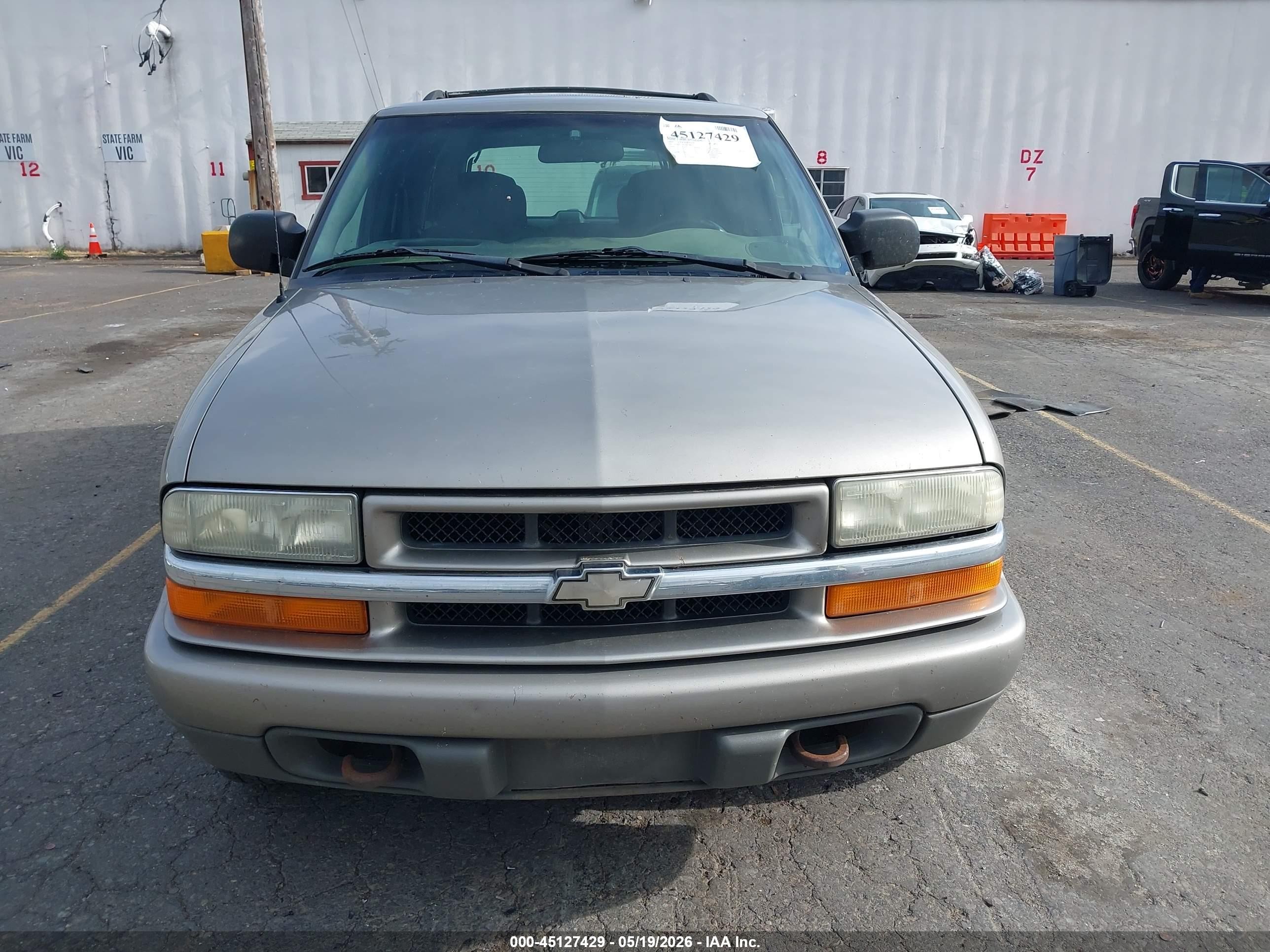 2003 Chevrolet Blazer Ls Gold vin: 1GNDT13X53K128919