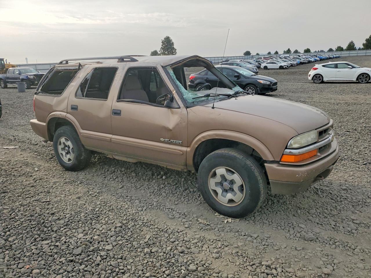2004 Chevrolet Blazer Коричневый vin: 1GNDT13X64K163762