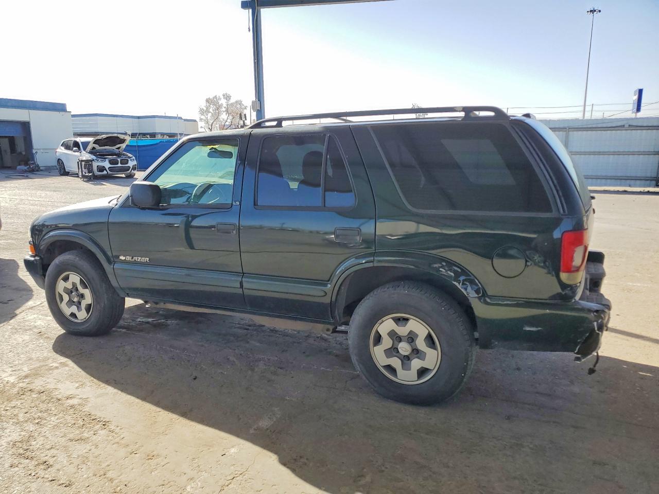 2003 Chevrolet Blazer Green vin: 1GNDT13X93K176133