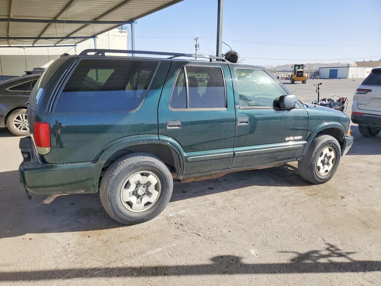 2003 Chevrolet Blazer Green vin: 1GNDT13X93K176133