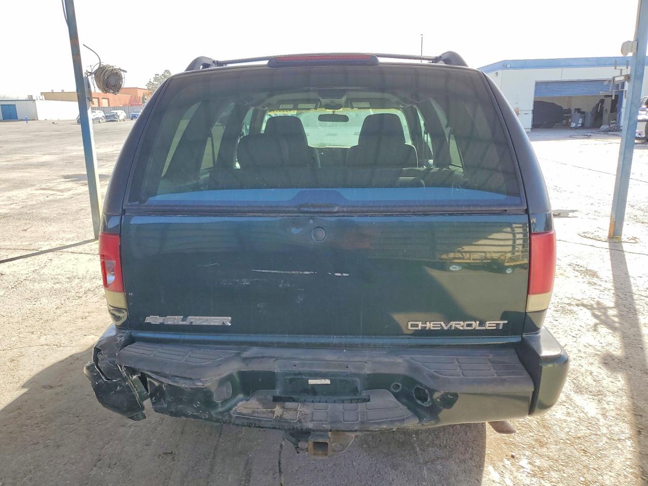 2003 Chevrolet Blazer Green vin: 1GNDT13X93K176133