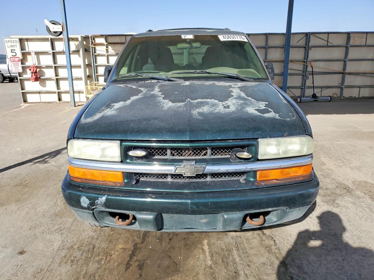 2003 Chevrolet Blazer Green vin: 1GNDT13X93K176133