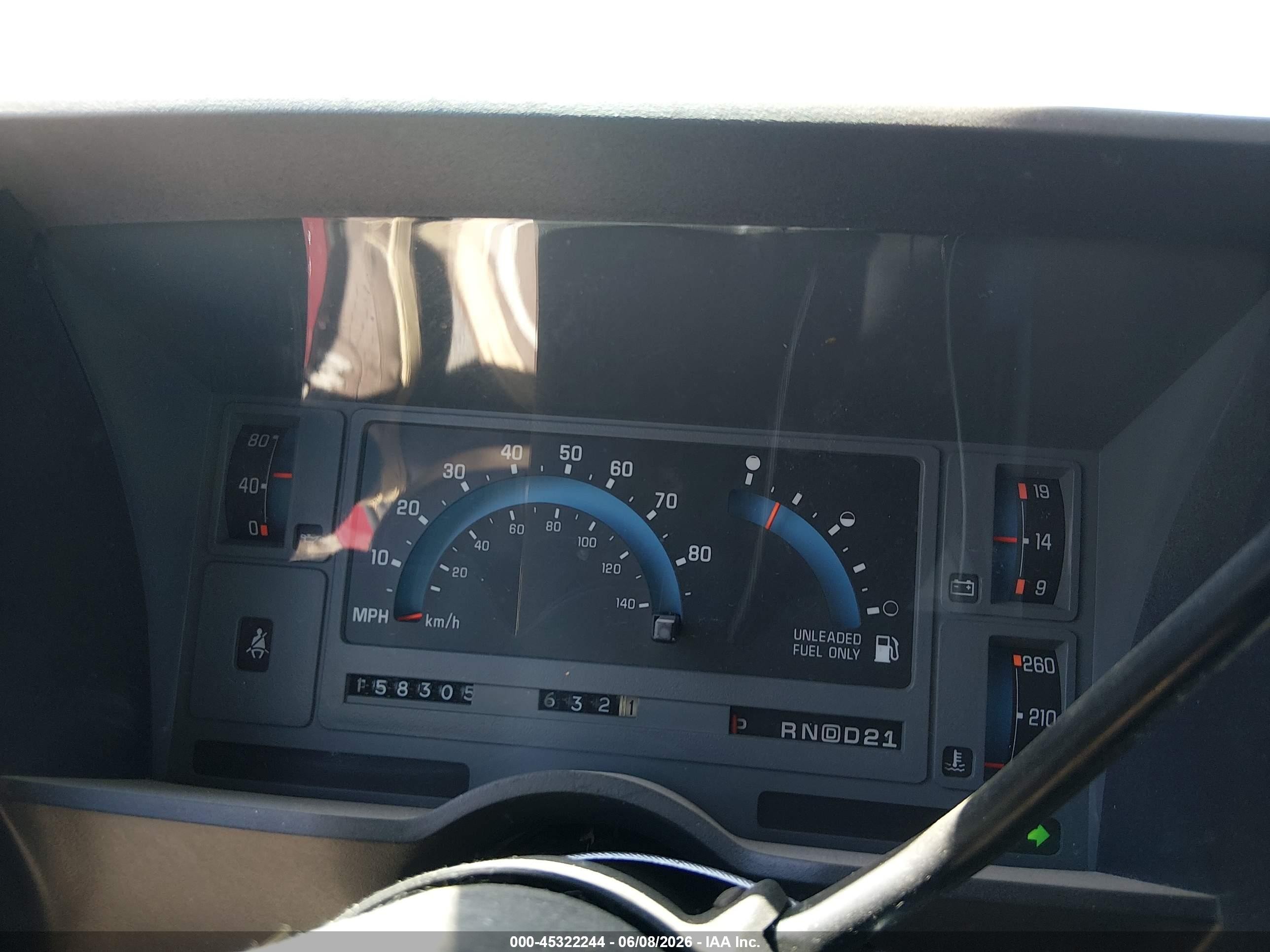 1992 Chevrolet Blazer S10 Burgundy vin: 1GNDT13Z3N2140684