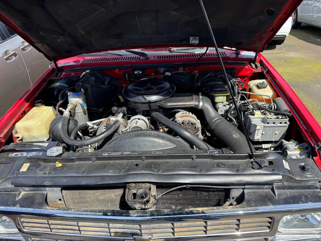 1991 Chevrolet Blazer S10 Red vin: 1GNDT13Z8M2260740