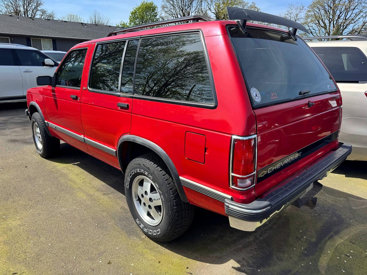 1991 Chevrolet Blazer S10 Red vin: 1GNDT13Z8M2260740