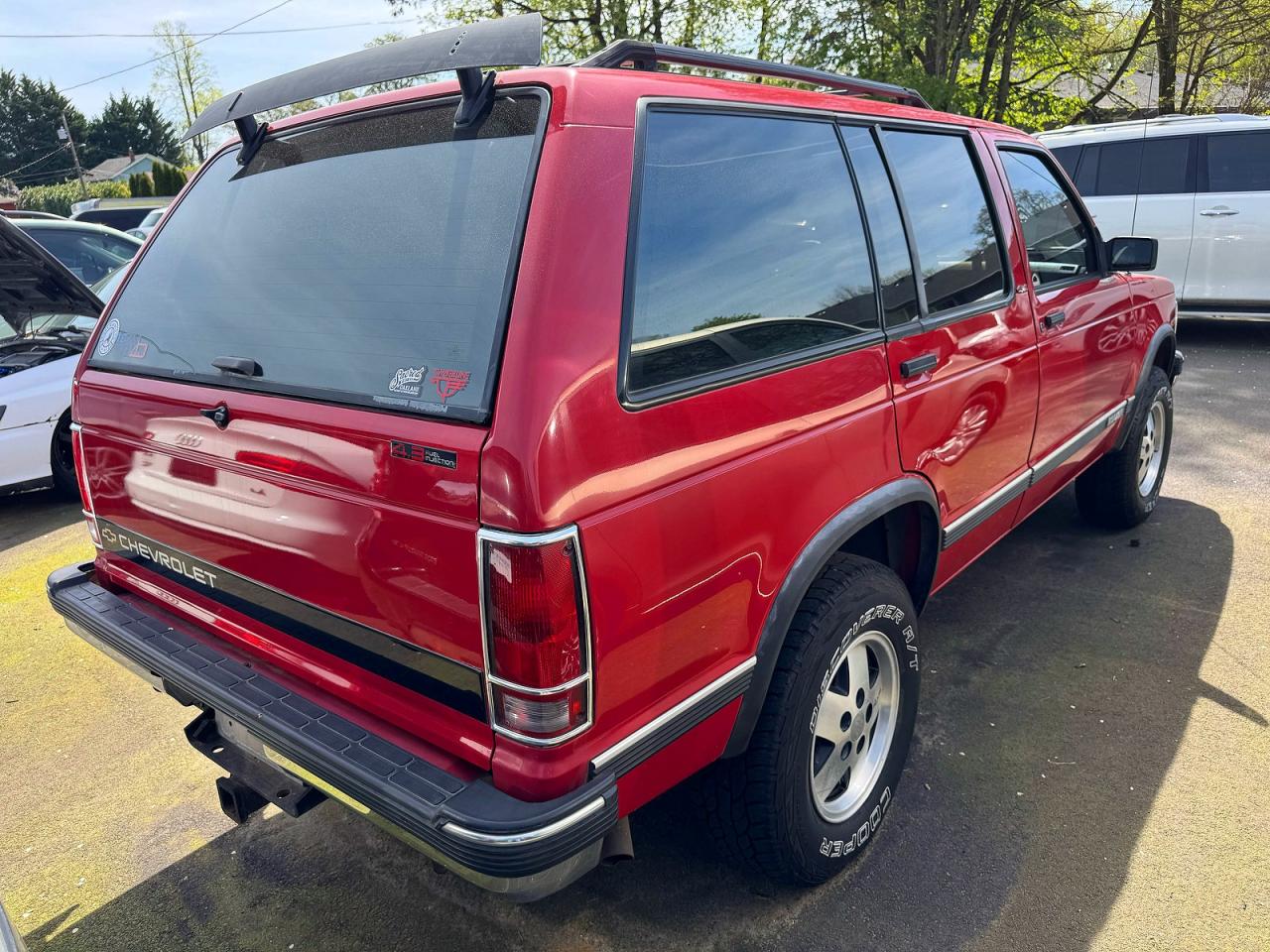 1991 Chevrolet Blazer S10 Red vin: 1GNDT13Z8M2260740