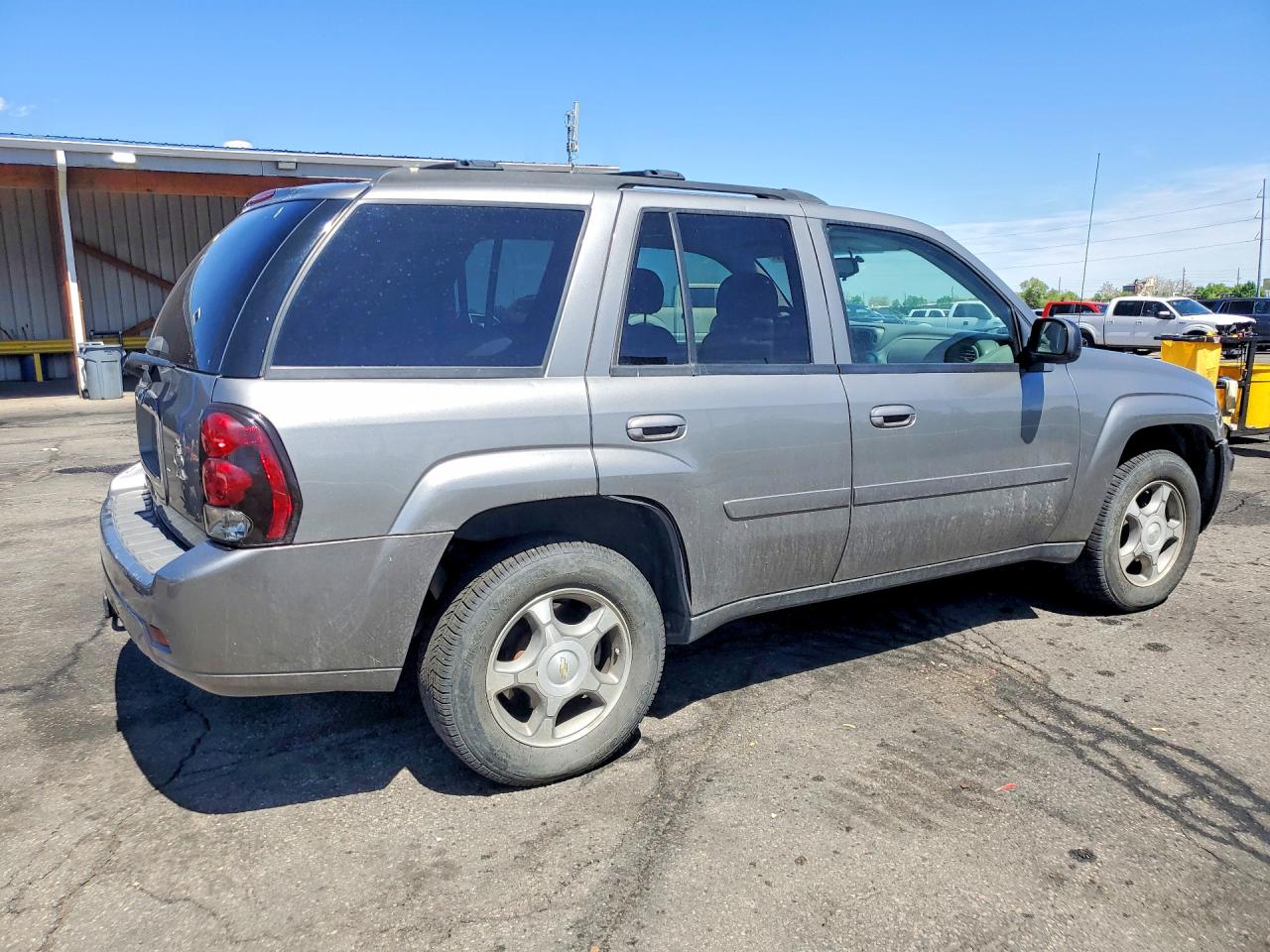 2009 Chevrolet Trailblazer Lt Gray vin: 1GNDT33S092101815