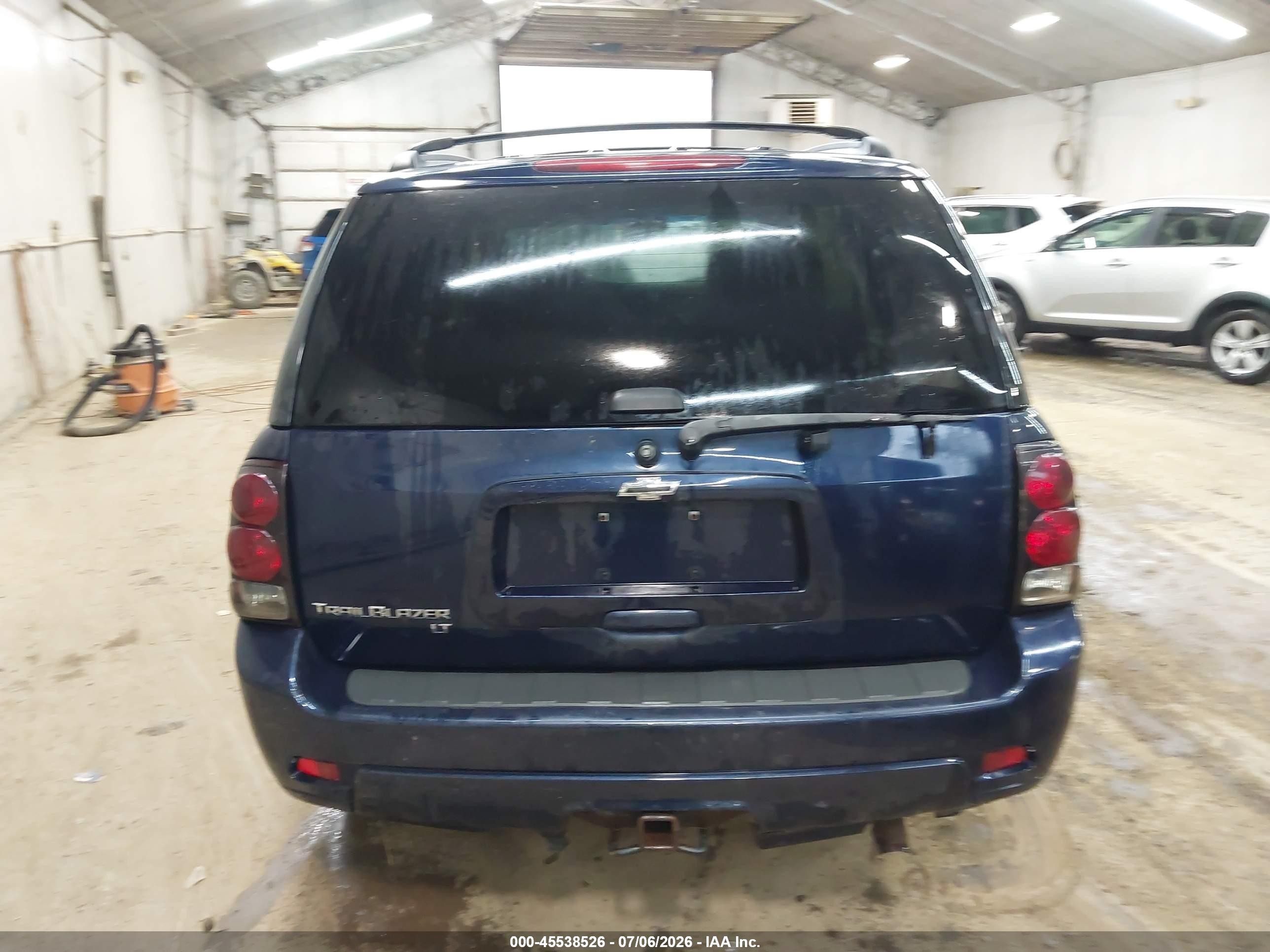 2009 Chevrolet Trailblazer Lt Синий vin: 1GNDT33S092102401