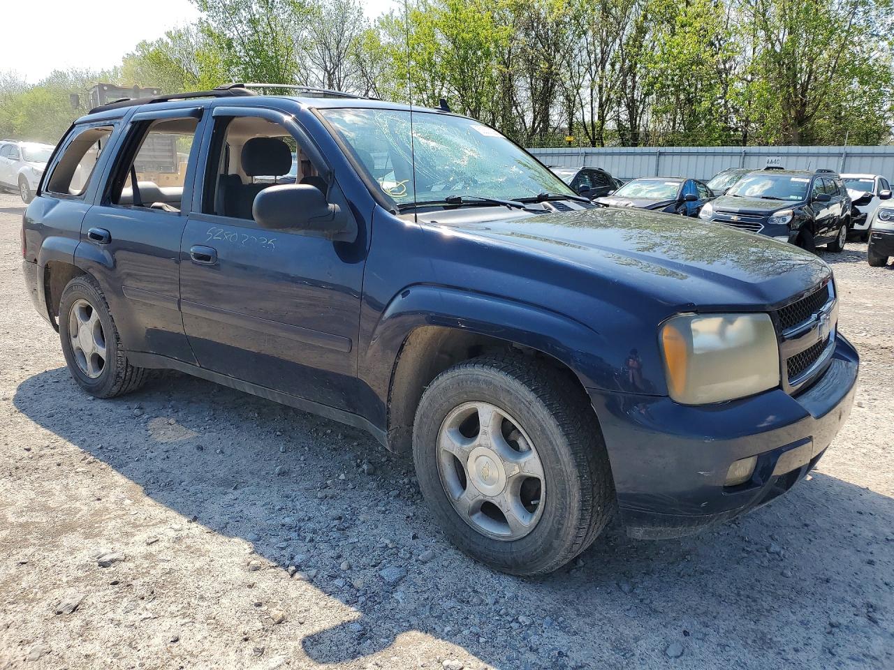 2009 Chevrolet Trailblazer Lt Blue vin: 1GNDT33S092127931