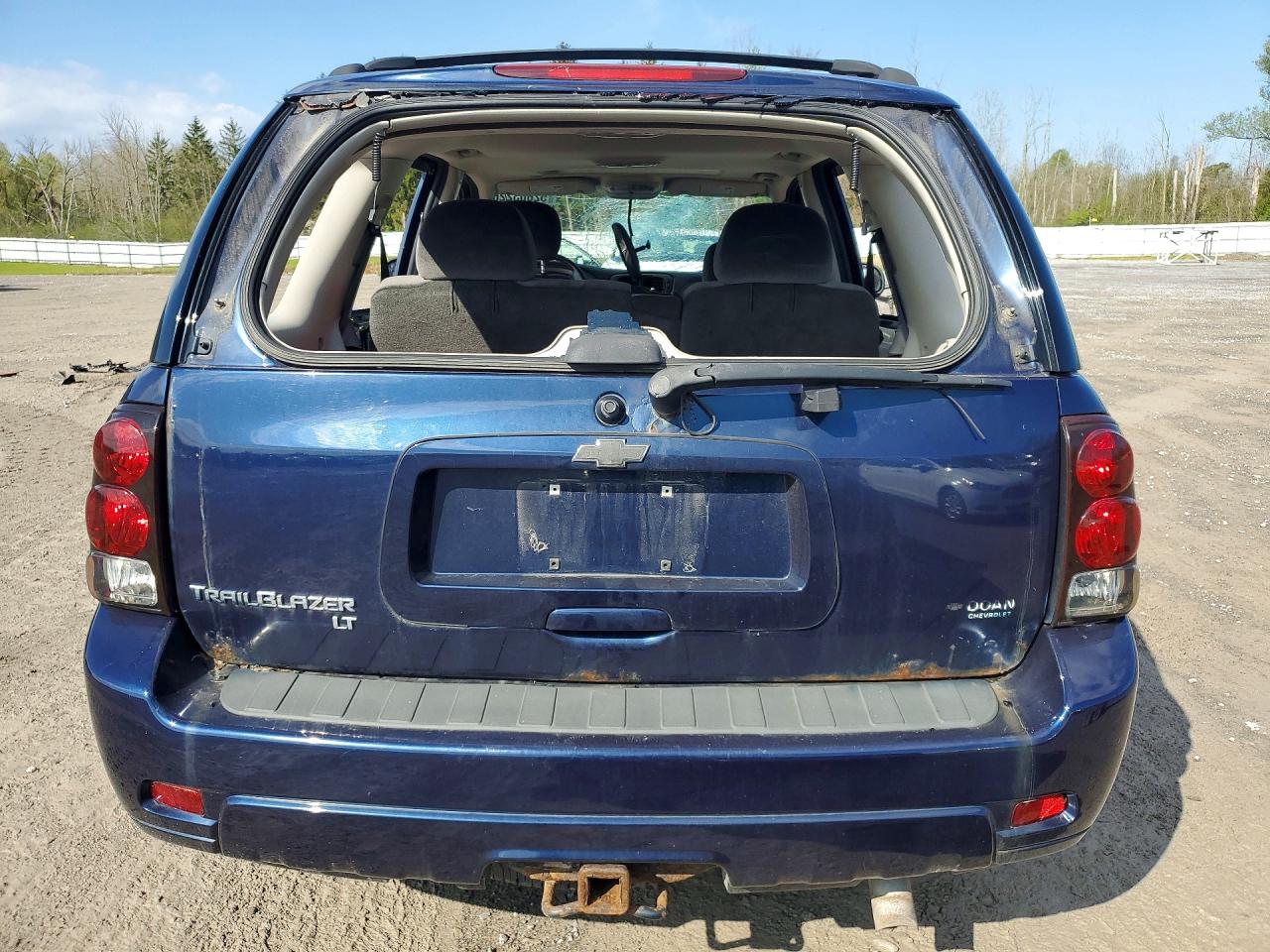 2009 Chevrolet Trailblazer Lt Blue vin: 1GNDT33S092127931