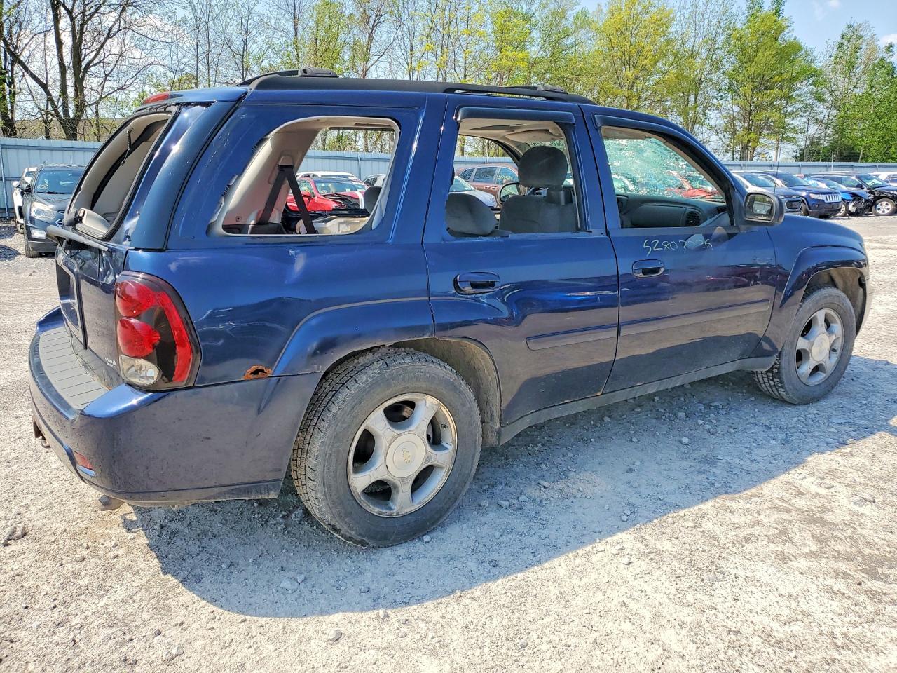2009 Chevrolet Trailblazer Lt Blue vin: 1GNDT33S092127931