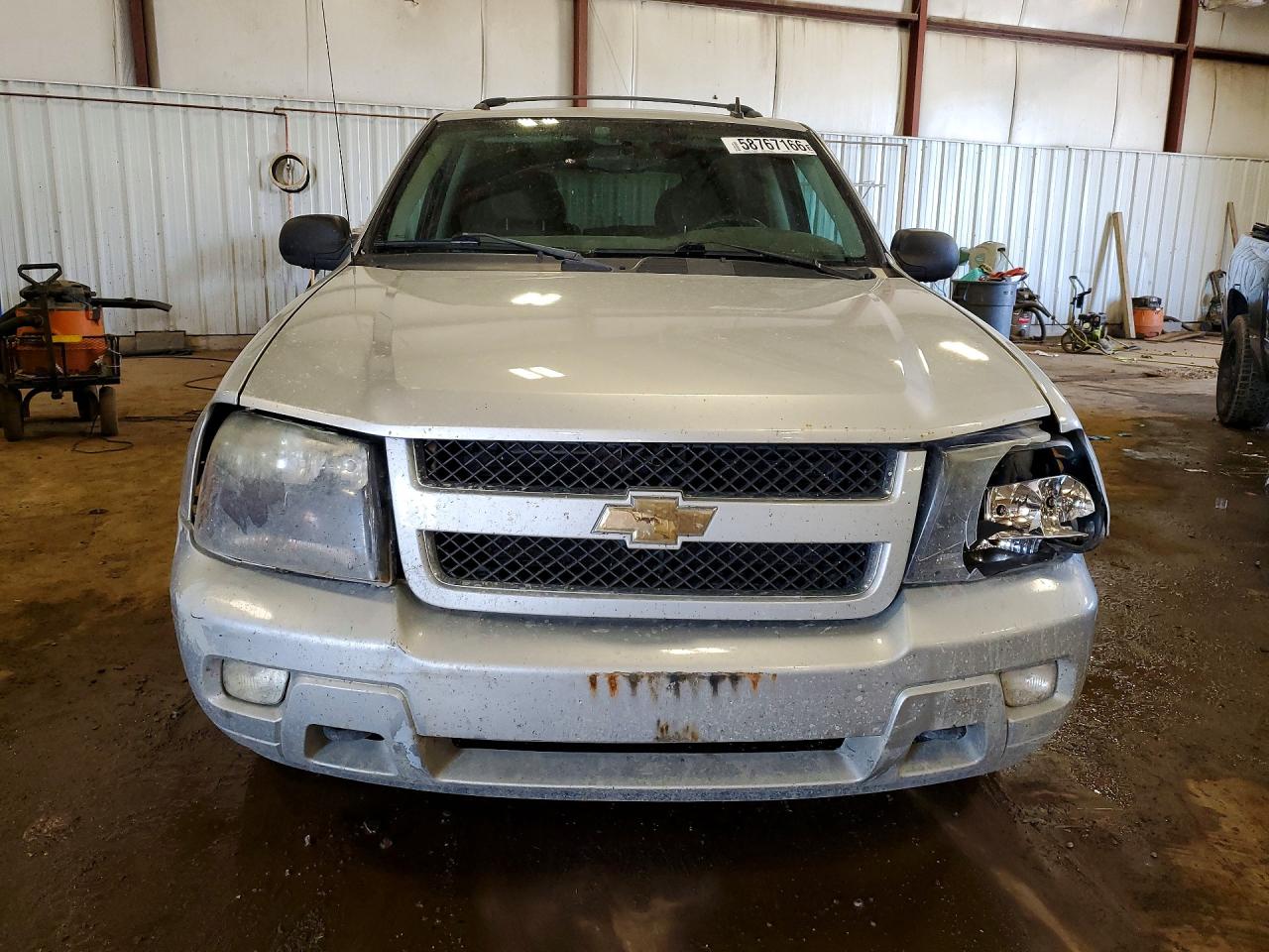 2009 Chevrolet Trailblazer Lt Silver vin: 1GNDT33S092128383