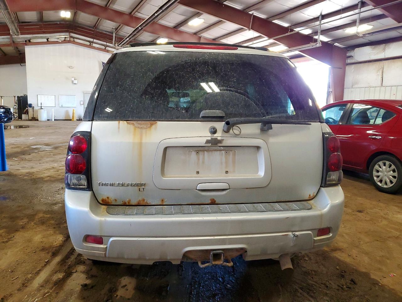2009 Chevrolet Trailblazer Lt Silver vin: 1GNDT33S092128383