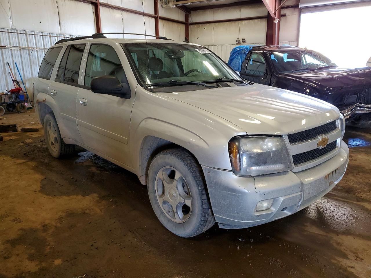 2009 Chevrolet Trailblazer Lt Silver vin: 1GNDT33S092128383