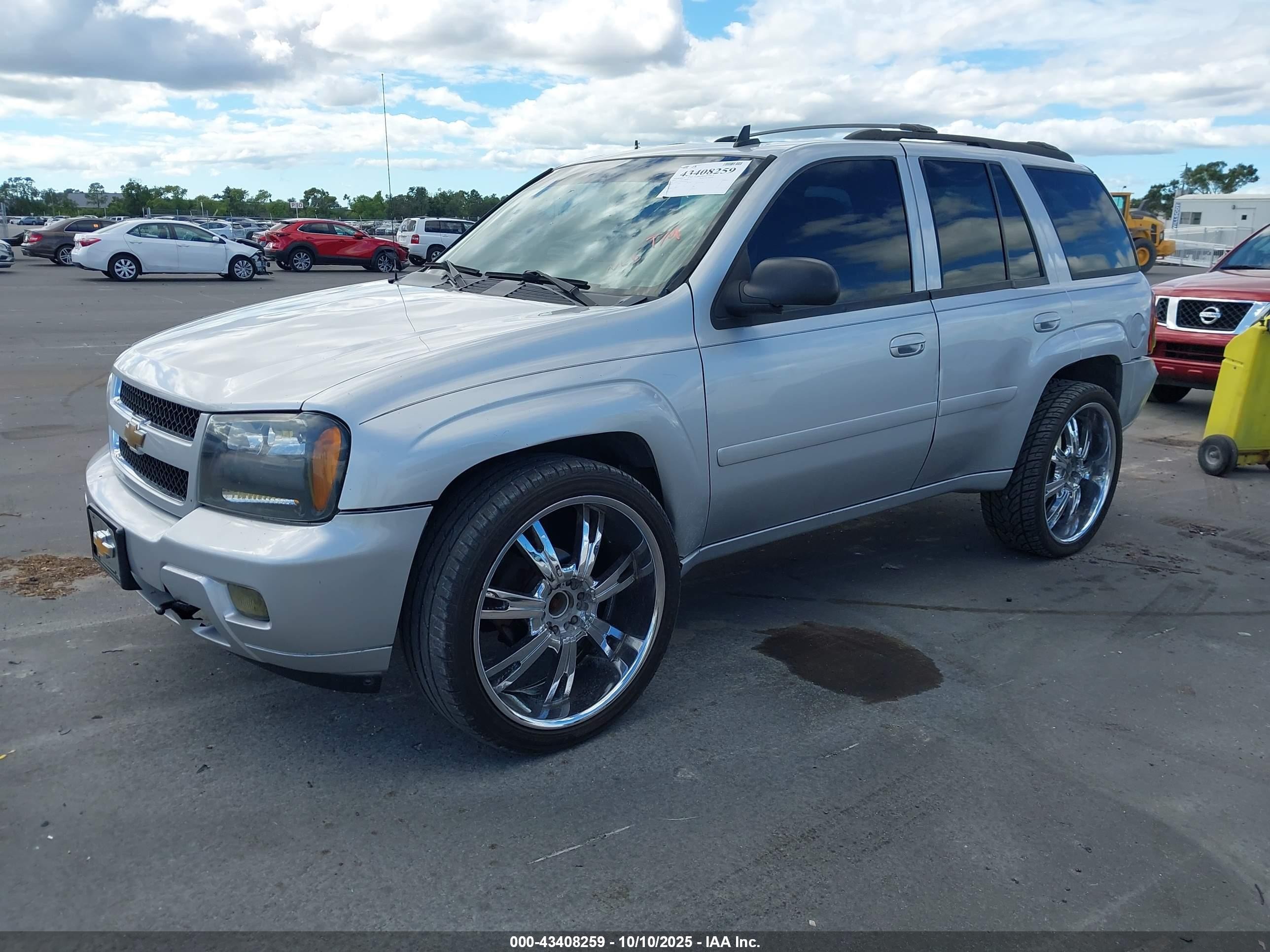 2009 Chevrolet Trailblazer Lt Silver vin: 1GNDT33S292104795
