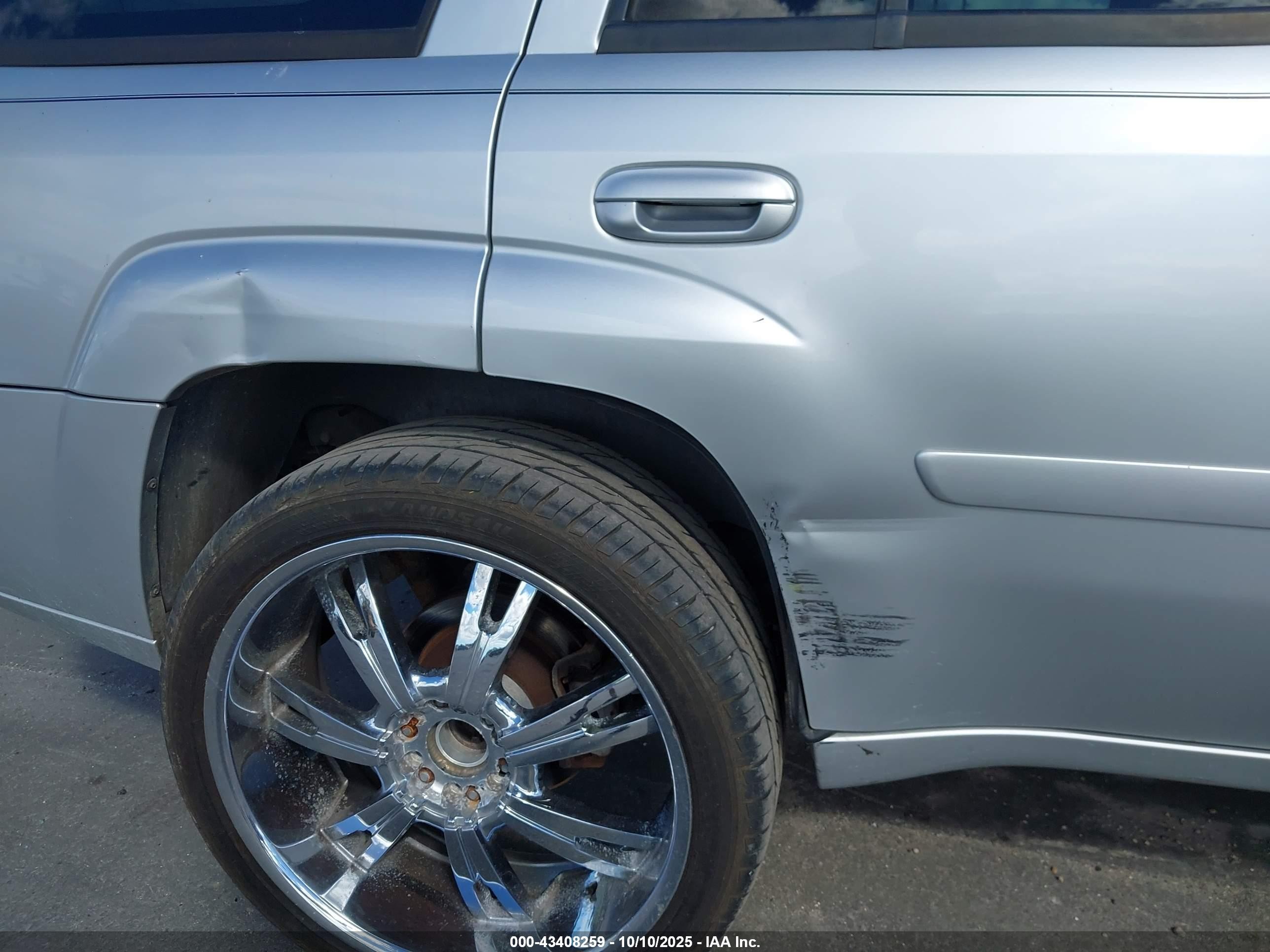 2009 Chevrolet Trailblazer Lt Silver vin: 1GNDT33S292104795