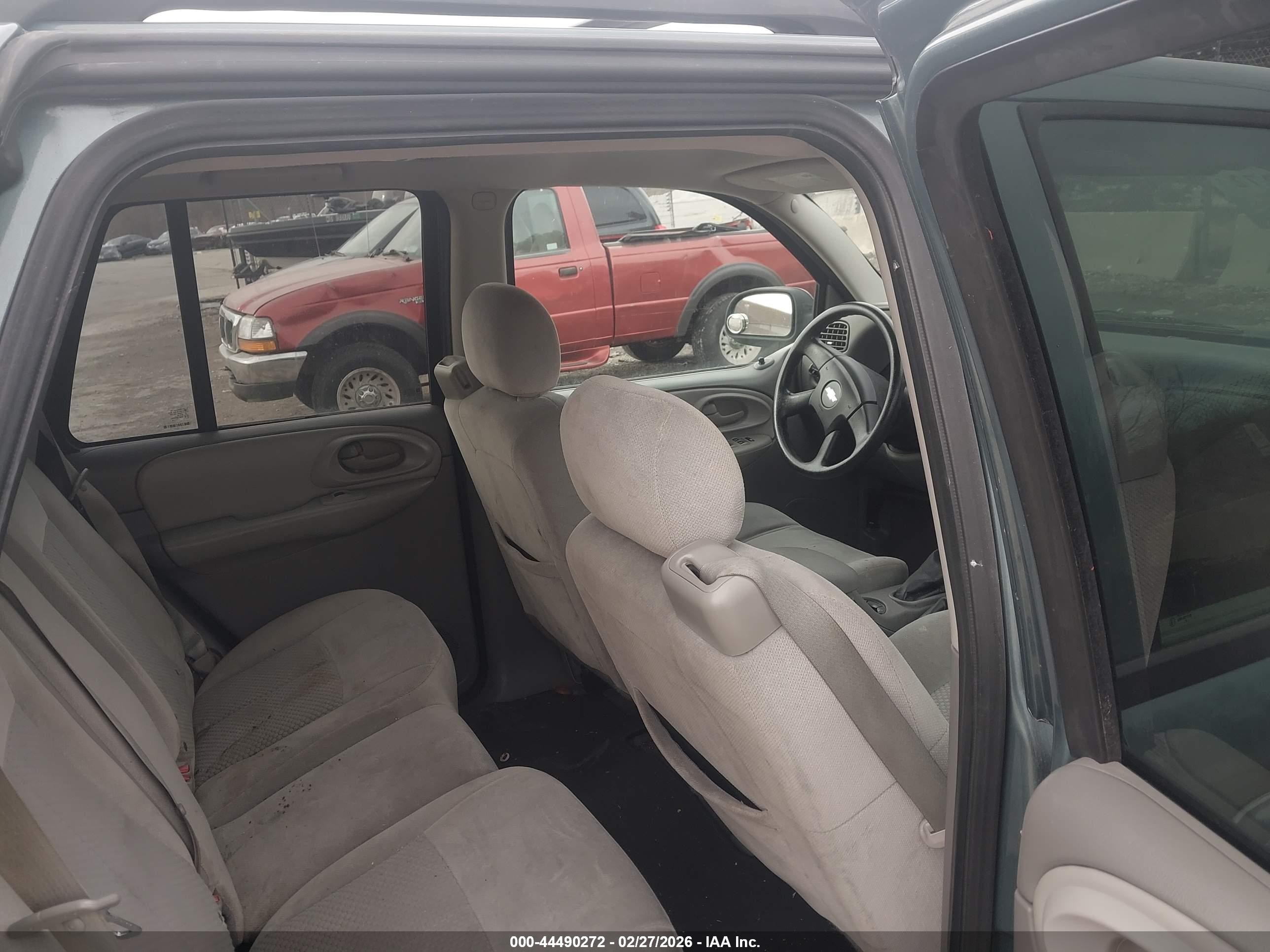 2009 Chevrolet Trailblazer Lt Light Blue vin: 1GNDT33S292130281