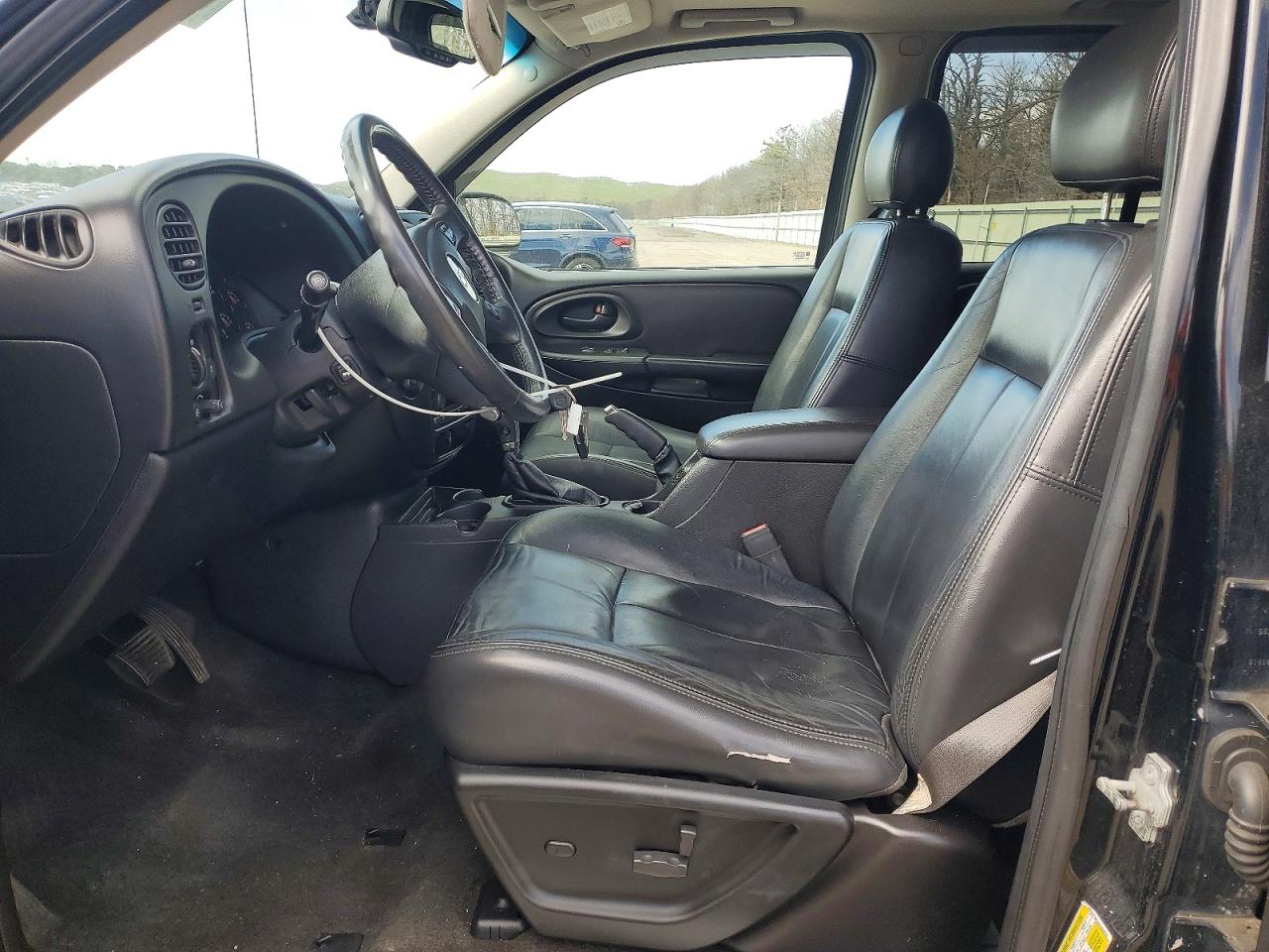 2009 Chevrolet Trailblazer Lt Black vin: 1GNDT33S392102635