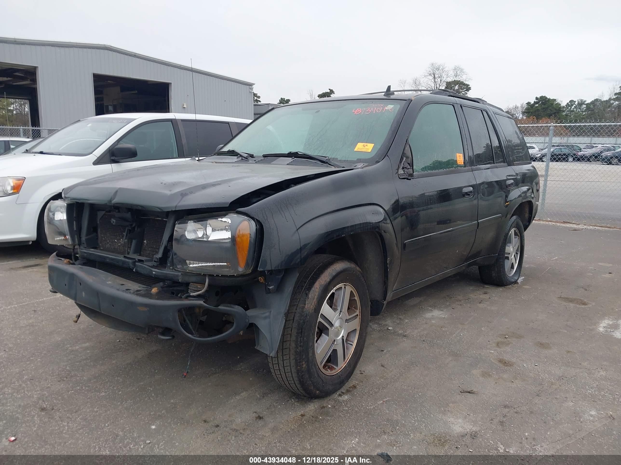 2009 Chevrolet Trailblazer Lt Black vin: 1GNDT33S492116589
