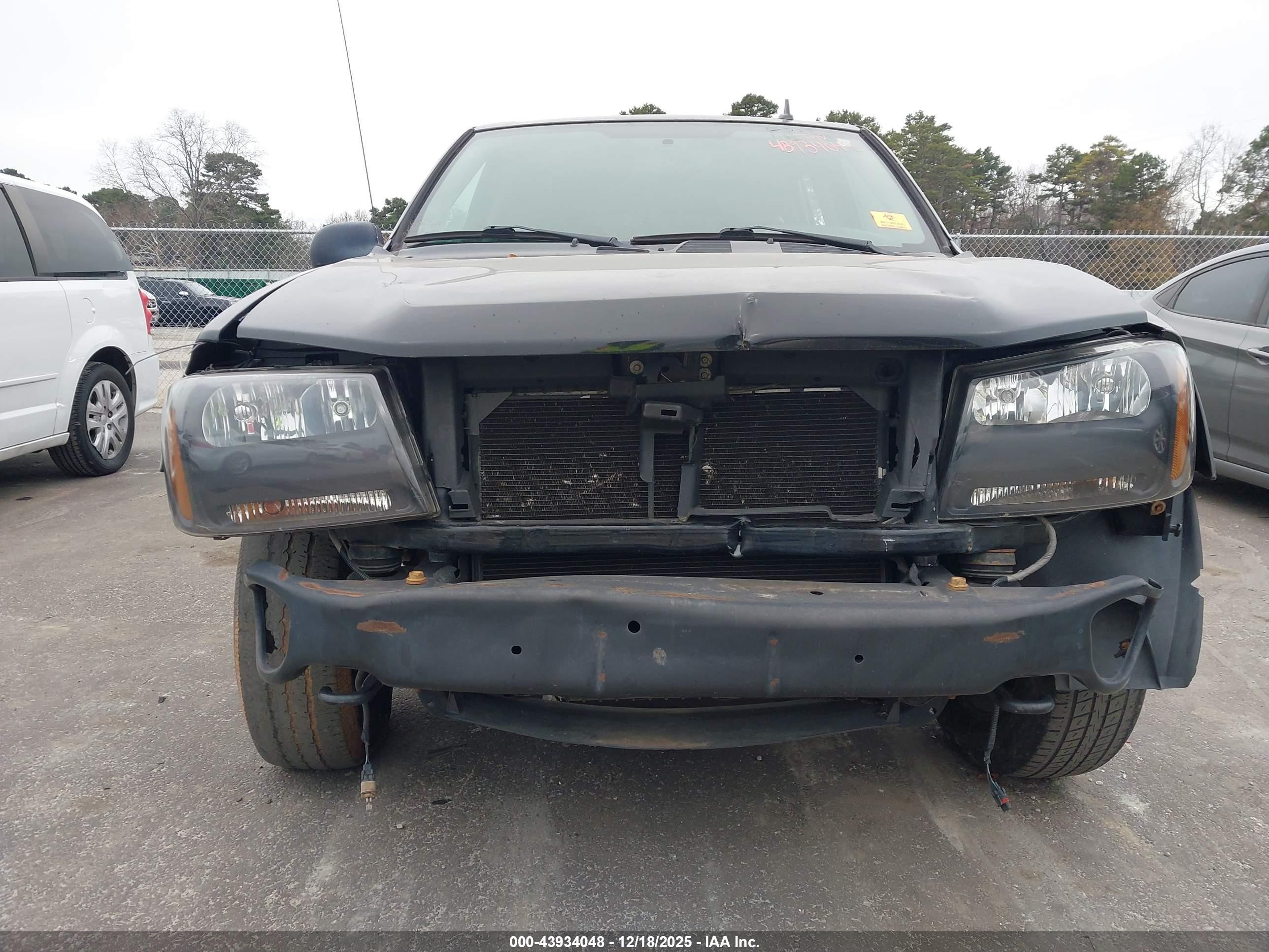 2009 Chevrolet Trailblazer Lt Black vin: 1GNDT33S492116589