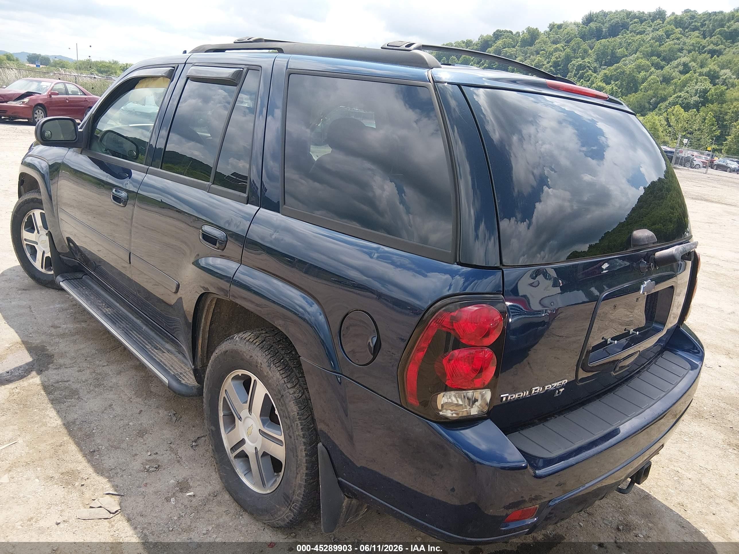 2009 Chevrolet Trailblazer Lt Dark Blue vin: 1GNDT33S492128323