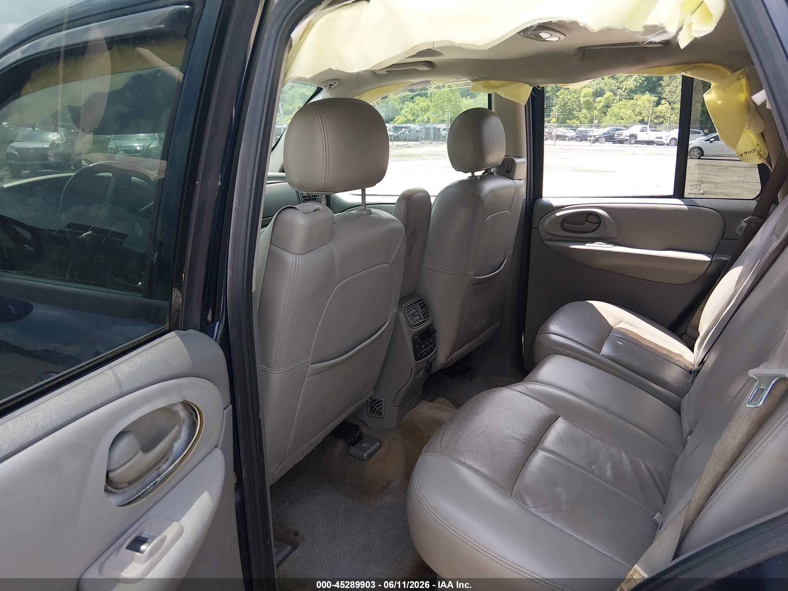 2009 Chevrolet Trailblazer Lt Dark Blue vin: 1GNDT33S492128323