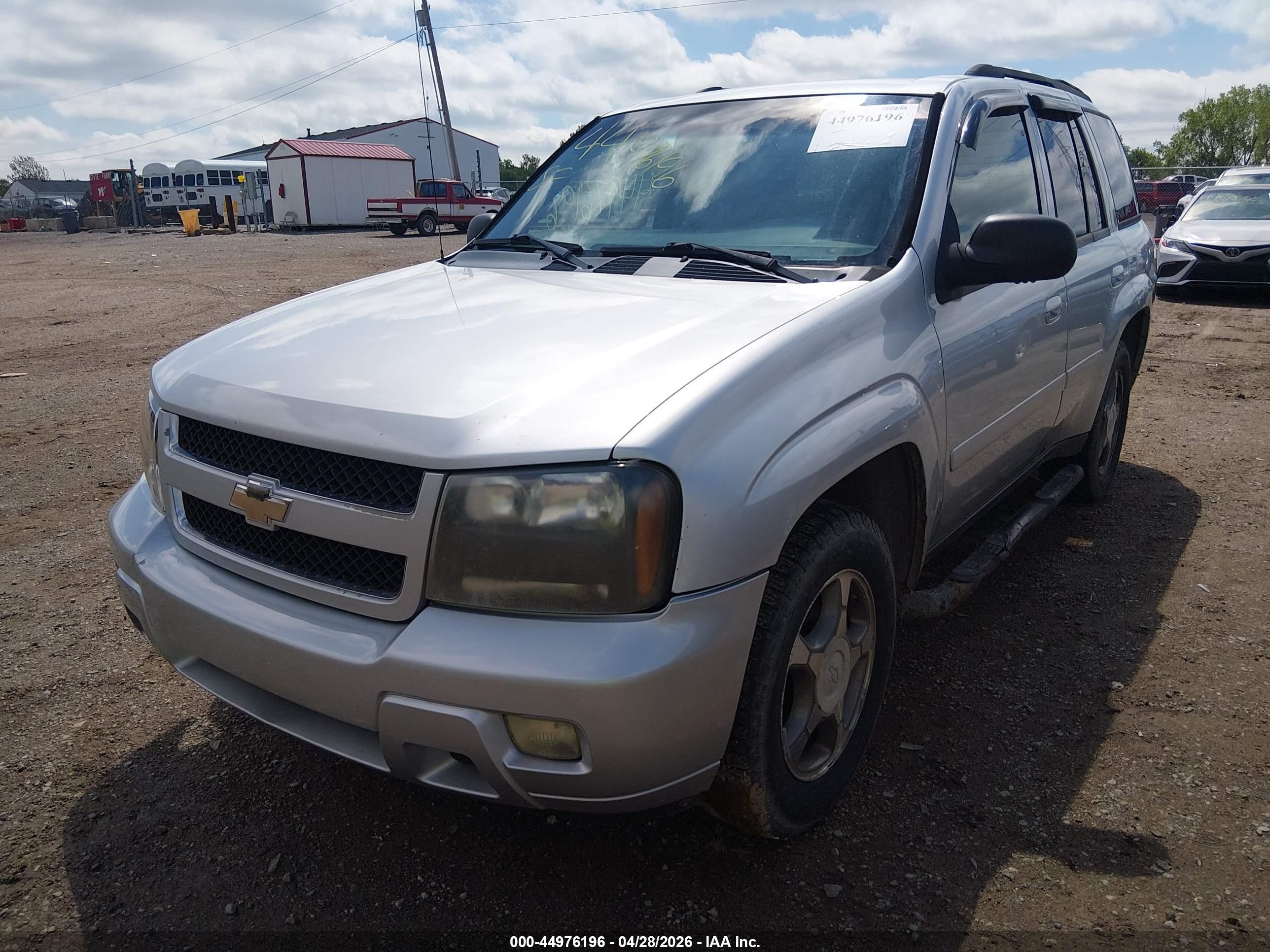 2009 Chevrolet Trailblazer Lt Silver vin: 1GNDT33S692103875