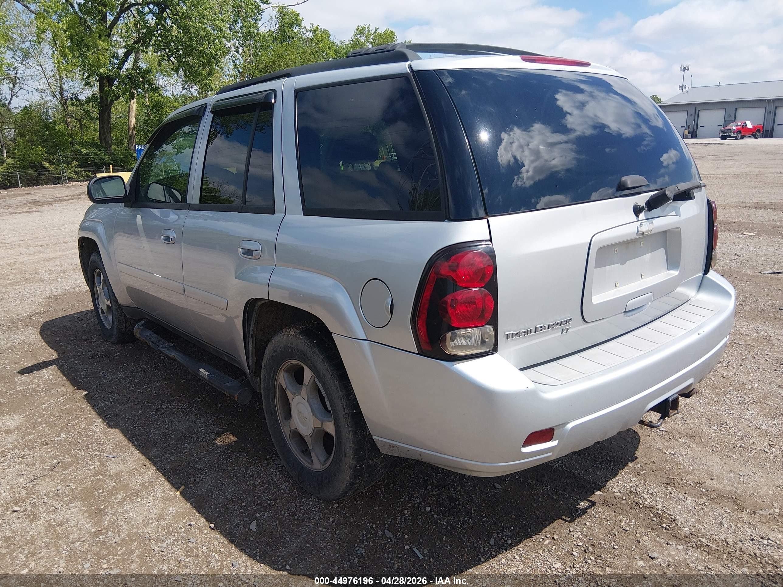 2009 Chevrolet Trailblazer Lt Silver vin: 1GNDT33S692103875