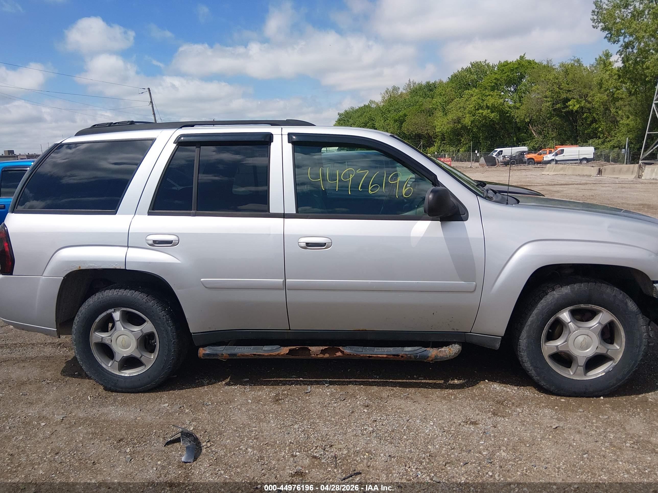 2009 Chevrolet Trailblazer Lt Silver vin: 1GNDT33S692103875