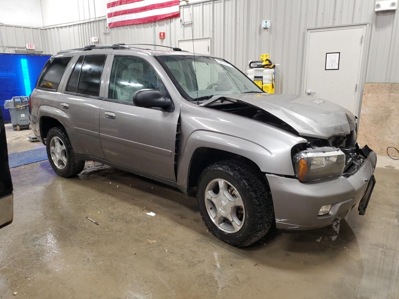 2009 Chevrolet Trailblazer Lt Gray vin: 1GNDT33S792123763