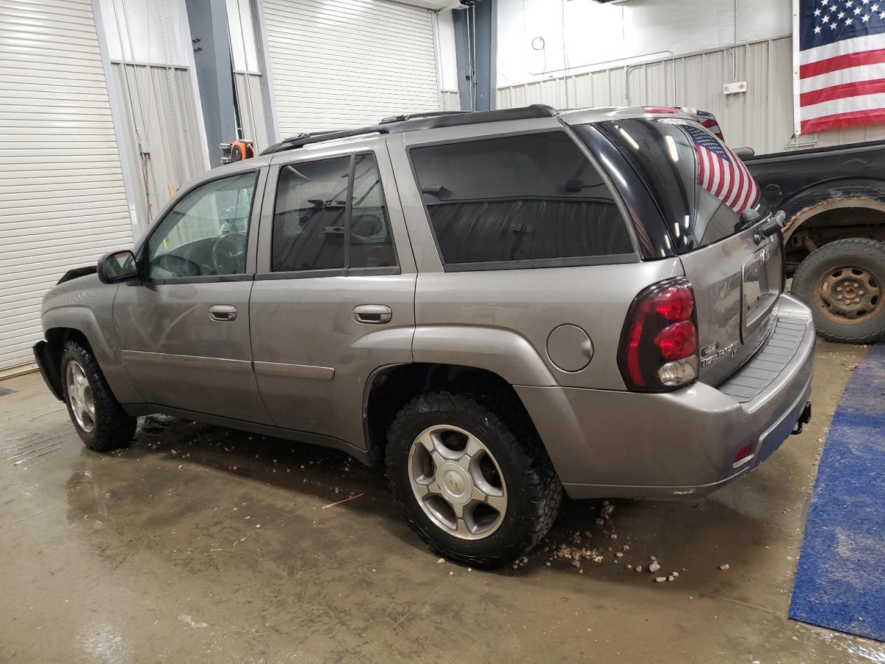 2009 Chevrolet Trailblazer Lt Gray vin: 1GNDT33S792123763