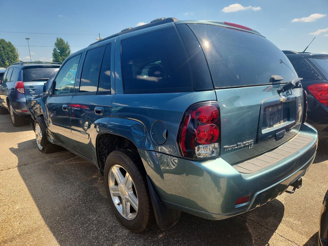 2009 Chevrolet Trailblazer Lt Синий vin: 1GNDT33S792130745