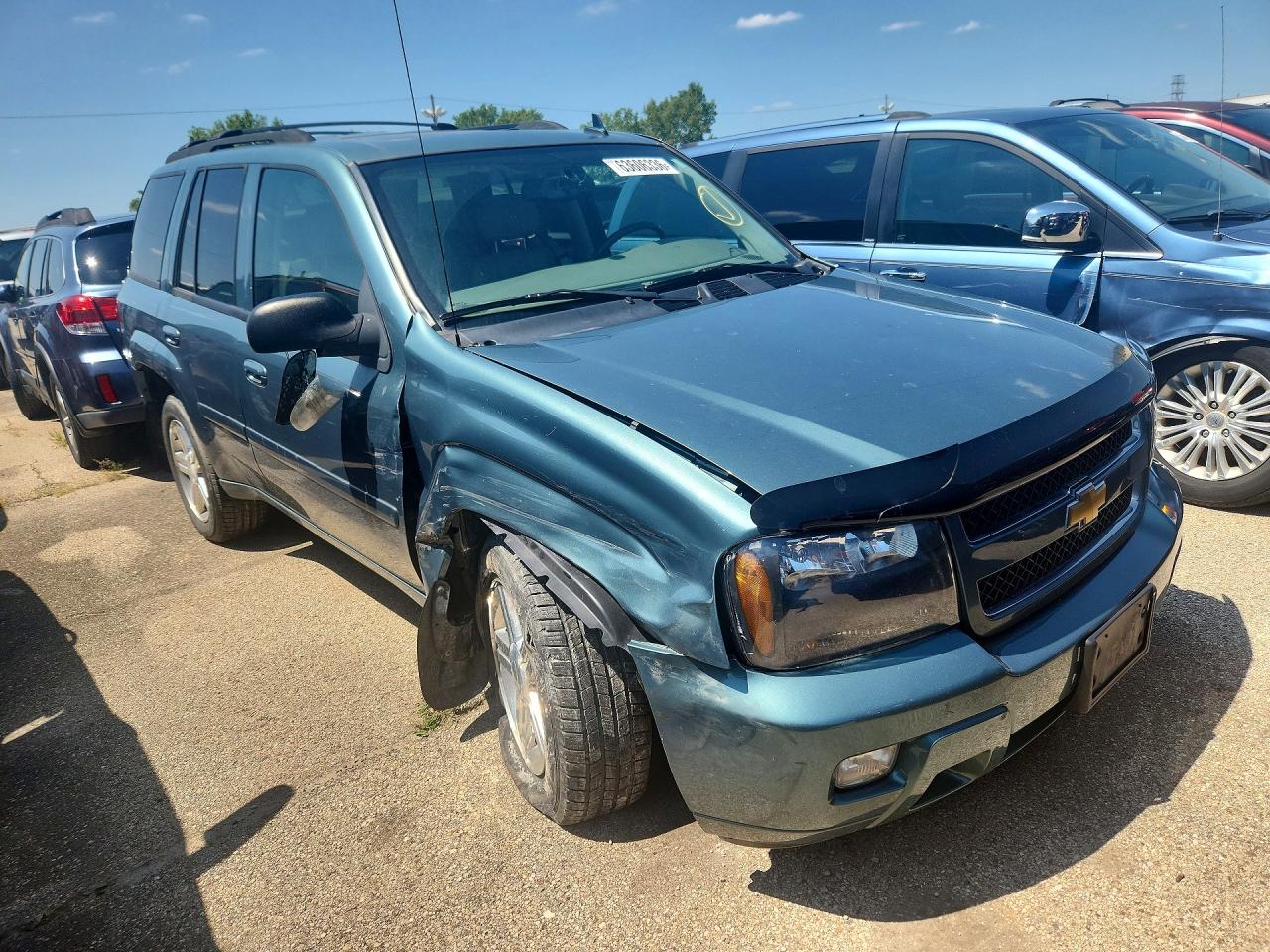 2009 Chevrolet Trailblazer Lt Синий vin: 1GNDT33S792130745